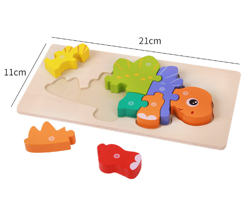 3D Wooden Animal & Dinosaur Puzzle