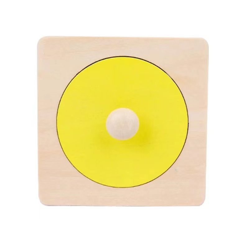 Montessori Geometric Shape Puzzle Board