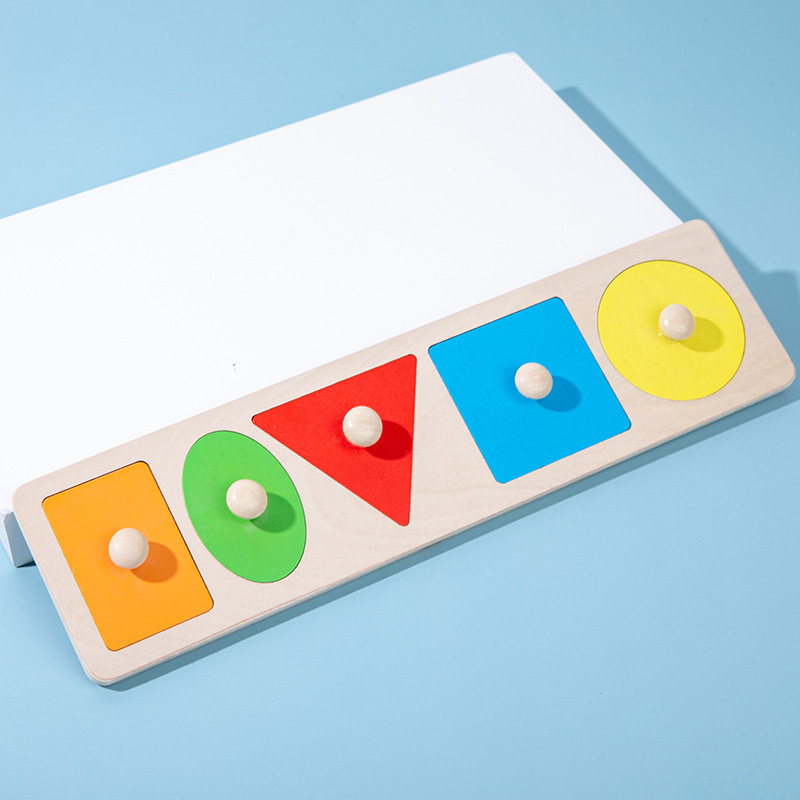Montessori Geometric Shape Puzzle Board