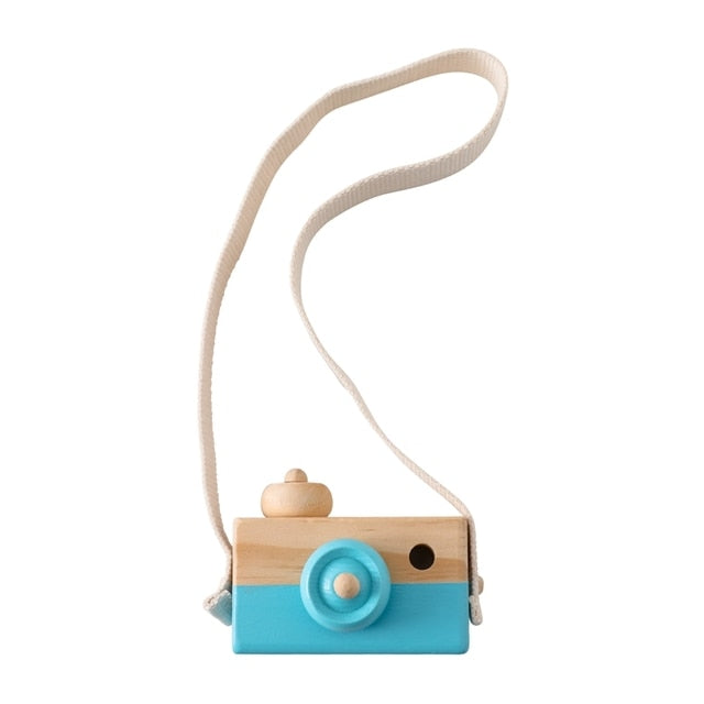 Wooden Kaleidoscope Camera Toy