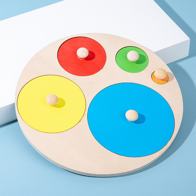 Montessori Geometric Shape Puzzle Board