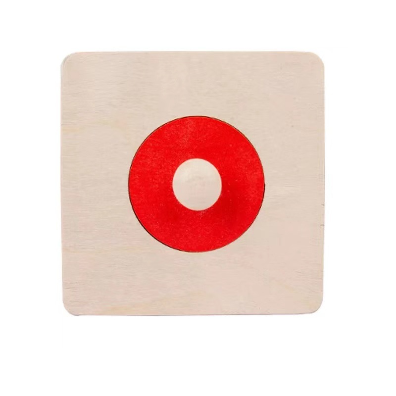 Montessori Geometric Shape Puzzle Board