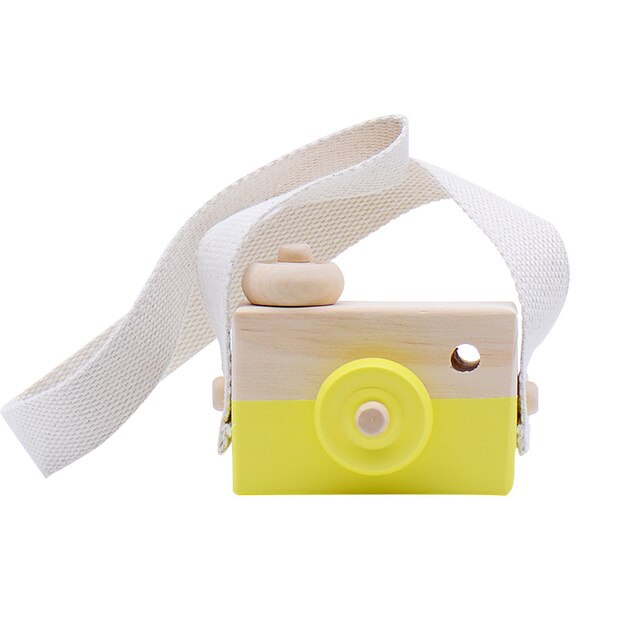 Wooden Kaleidoscope Camera Toy